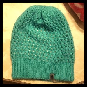 Teal North Face Hat